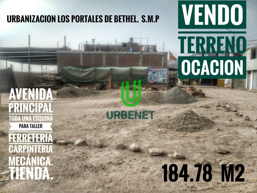 SE VENDE TERRENO  LOS PORTALES DE BETHEL SMP