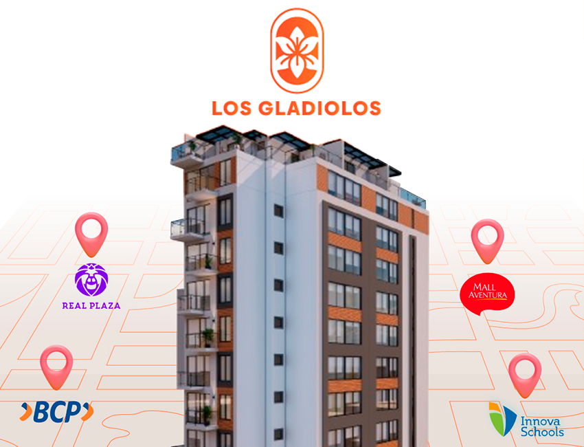 Los Gladiolos, cerca al Estadio de la U