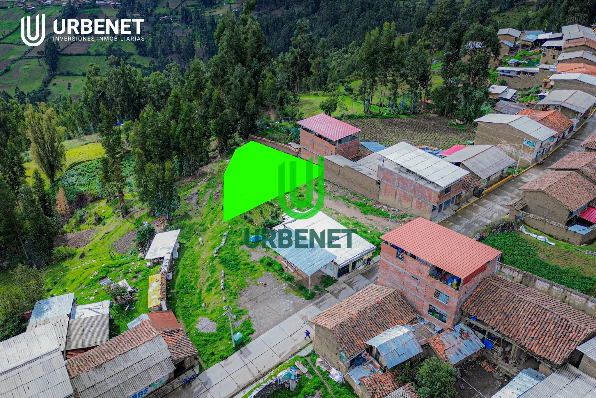 Vendo Terreno Urbano al costado de la carretera principal de Cajay, Huari, Ancash