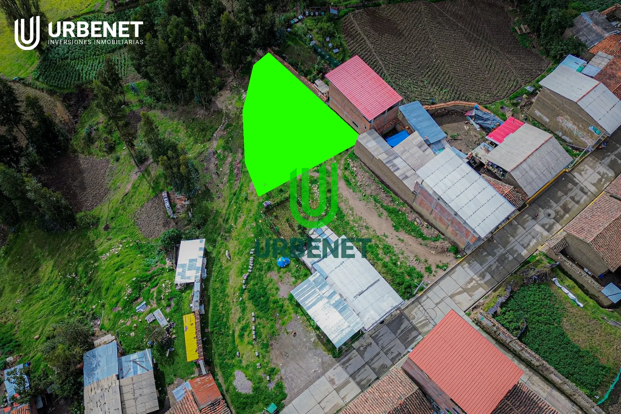 Vendo Terreno Urbano al costado de la carretera principal de Cajay, Huari, Ancash