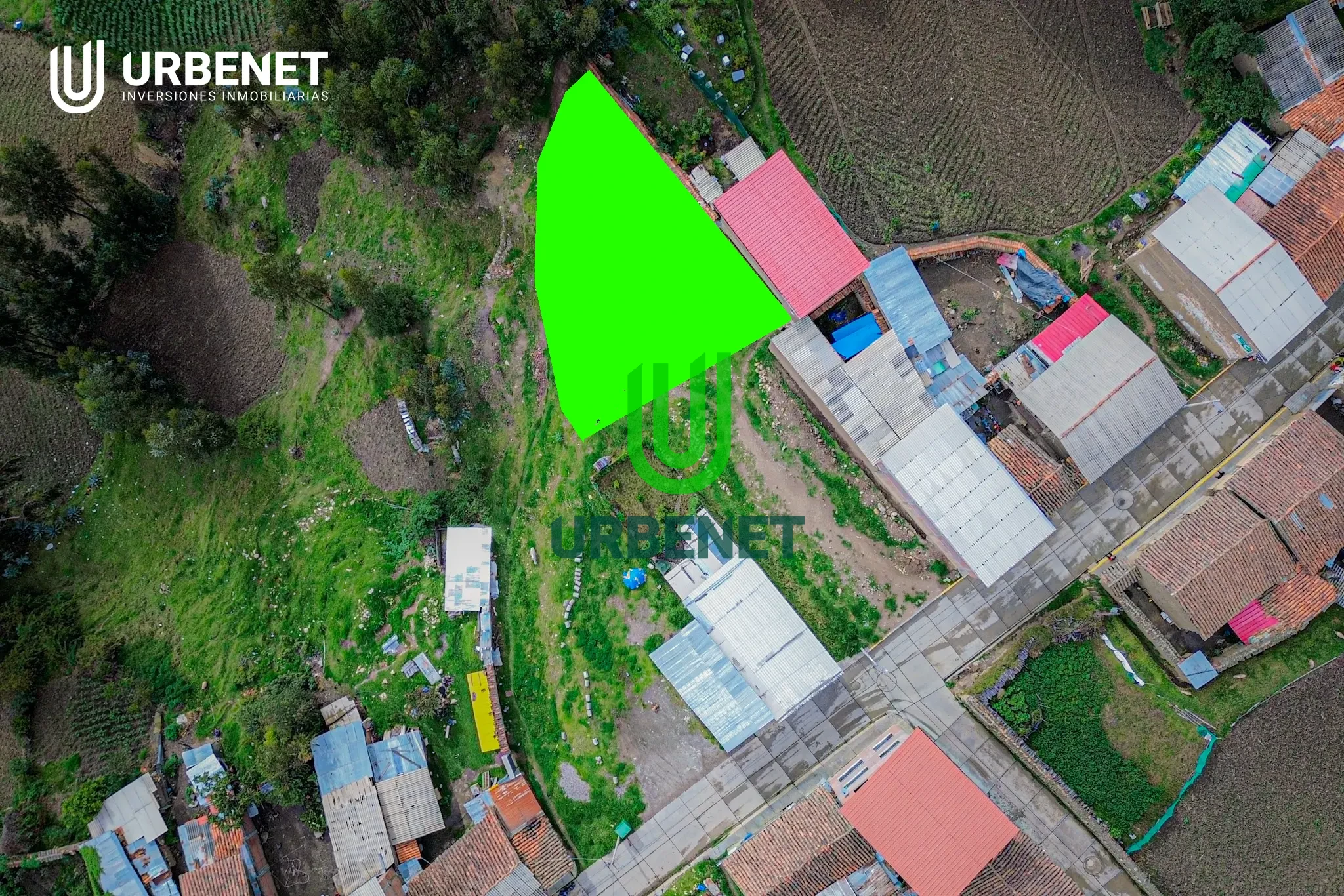 Vendo Terreno Urbano al costado de la carretera principal de Cajay, Huari, Ancash