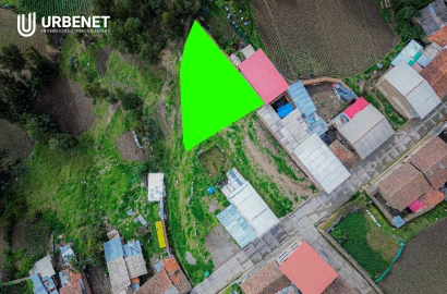 Vendo Terreno Urbano al costado de la carretera principal de Cajay, Huari, Ancash