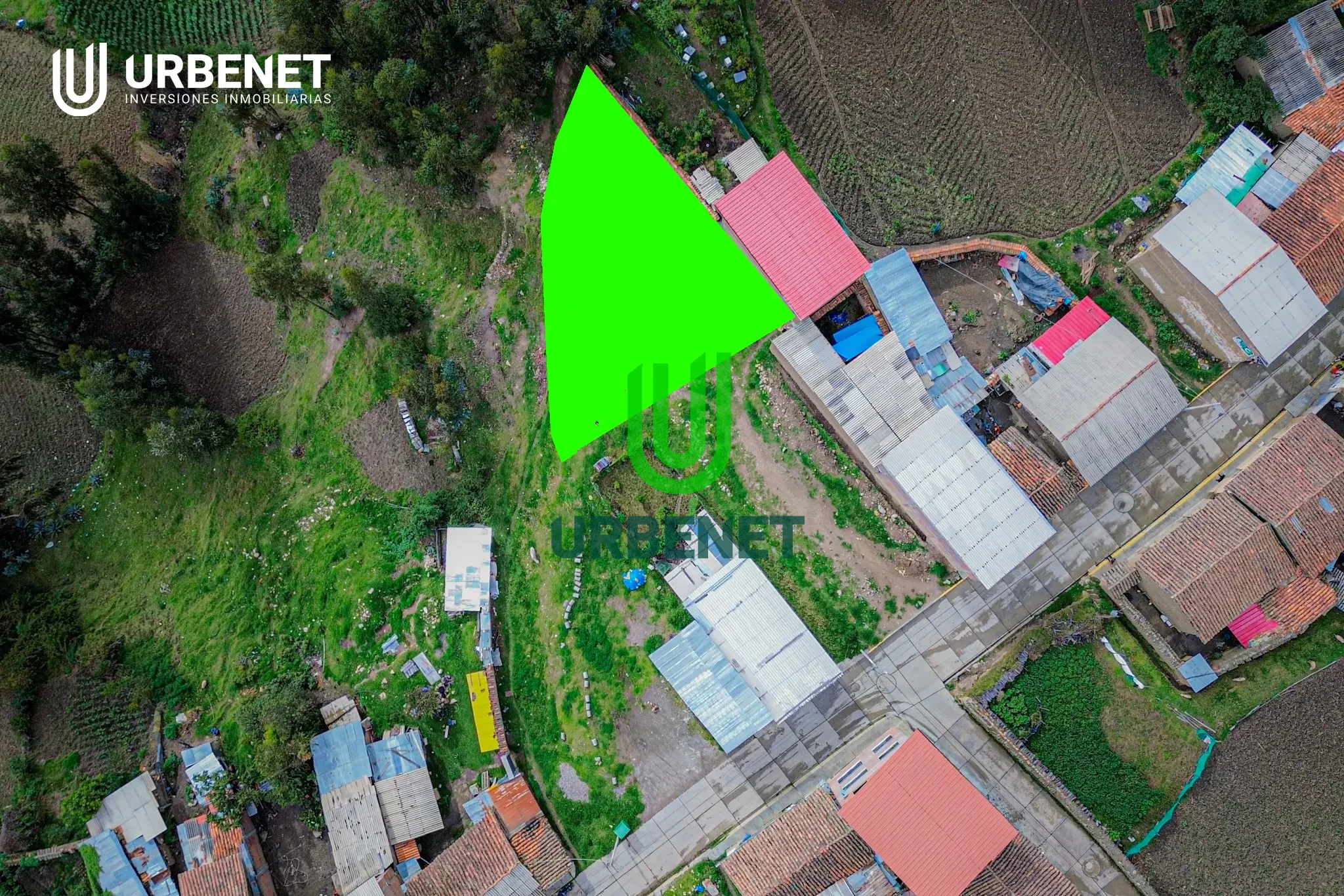 Vendo Terreno Urbano al costado de la carretera principal de Cajay, Huari, Ancash